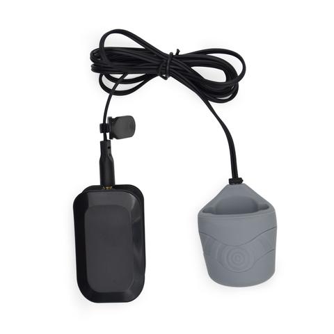 Bluetooth mobiele hrv hartslagmeter met oorclip en vingertopsensor kyto fitnesstechnologie zwart