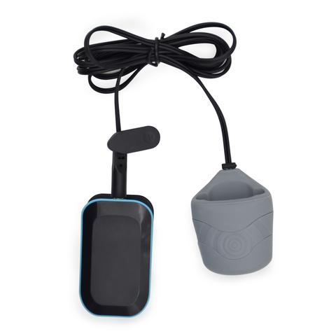 Bluetooth mobiele hrv hartslagmeter met vingertopsensor kyto fitnesstechnologie blauw