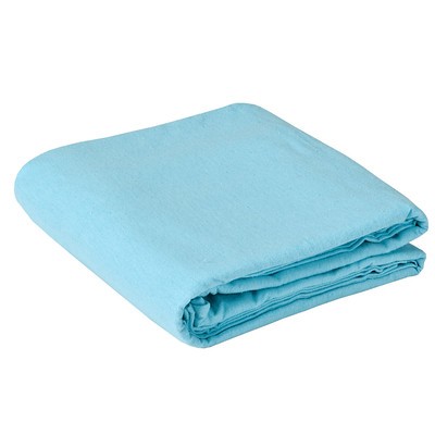 Dura-Luxe table cover fitted sheet blue