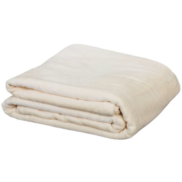 Microfiber Fleece Blanket crème