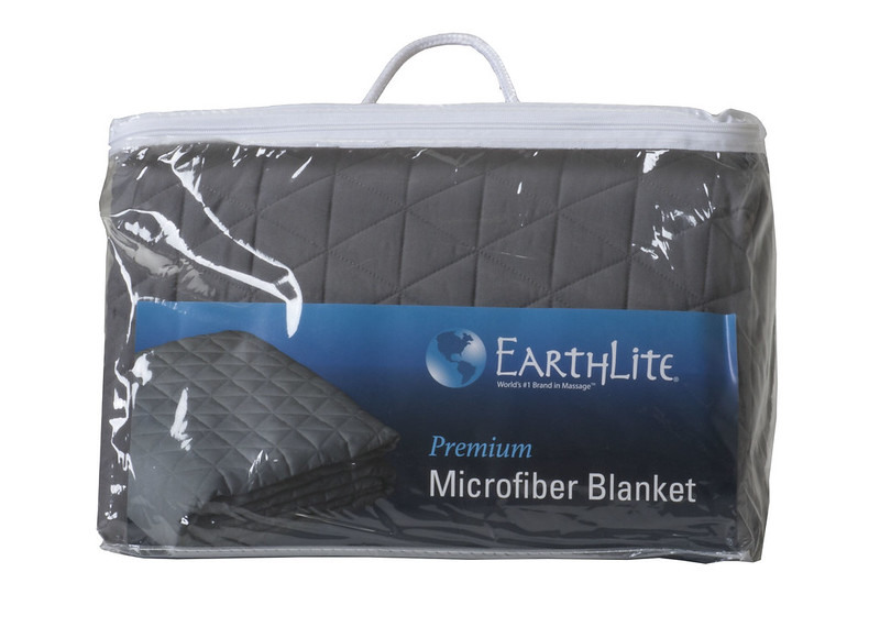 Microfiber Quilted Blanket pewter verpakking