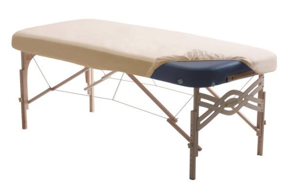 Premium microfiber fitted sheet treatment tables