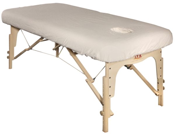 Universe massagetafel hoeslaken met gezichtsuitsparing