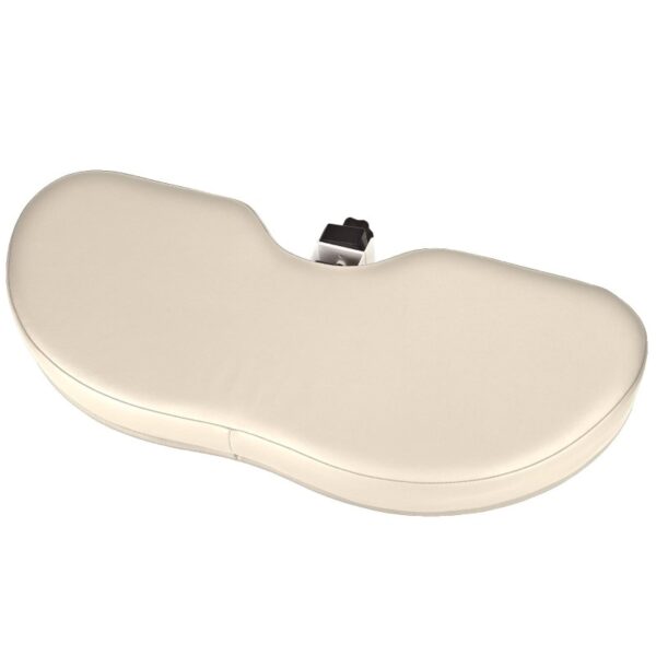 Deluxe armrest vanilla cream for electric massage tables