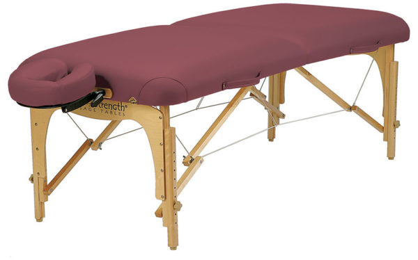 Inner Strength E2 table de massage Burgundy