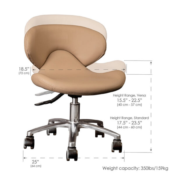 Levitata chair height adjustment for Versa and Standard