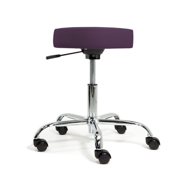 pneumatic massage stool purple