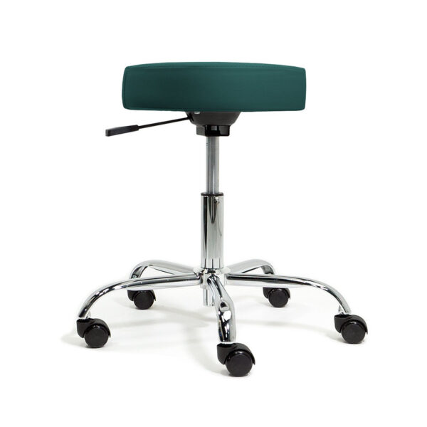 pneumatic massage stool non hydraulic teal