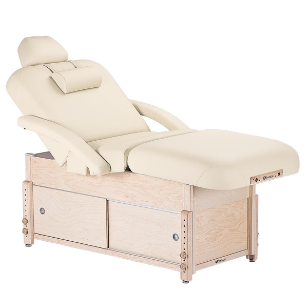 Sedona pneumatic Salon Cabinet massage table Earthlite with accessories