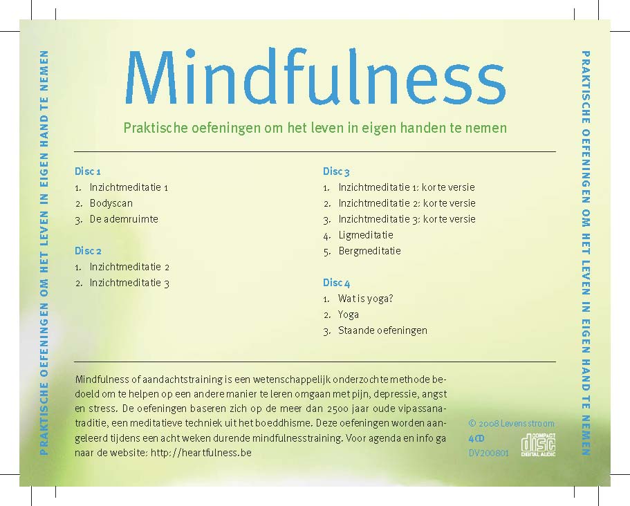 Multi met 4 cd's Mindfulness oefeningen ⋆ Levensstroom