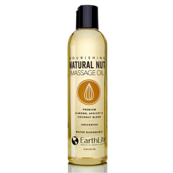 Natural Nut Massage Oil Bottle Earthlite