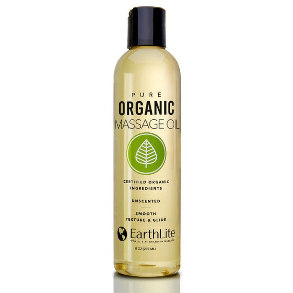 Organic Massage Oil Bottle