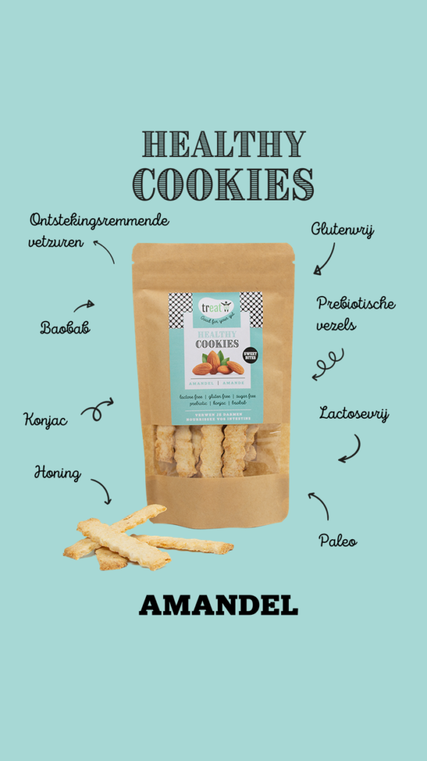 Healthy Cookies Amandel