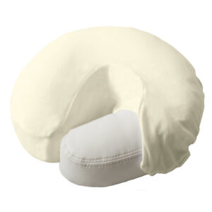 Essentials microfiber headrest cover beige