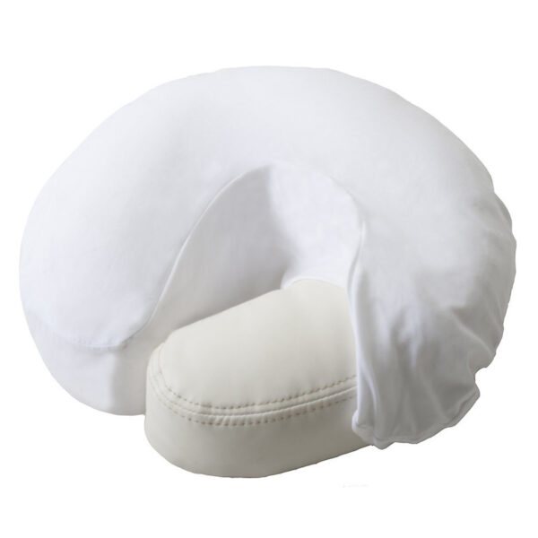 Essentials microfiber headrest cover white